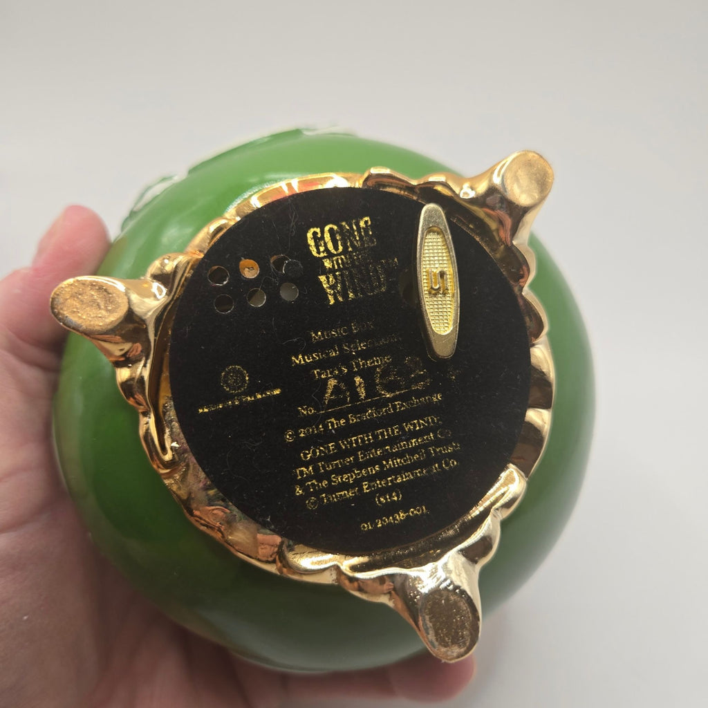 Gone With the Wind Music Box 75th Anniversary Heirloom Turner Ent. -"Tara's Theme" numbered