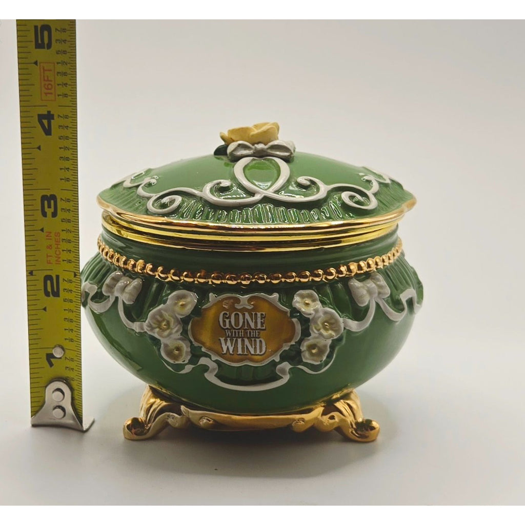 Gone With the Wind Music Box 75th Anniversary Heirloom Turner Ent. -"Tara's Theme" numbered