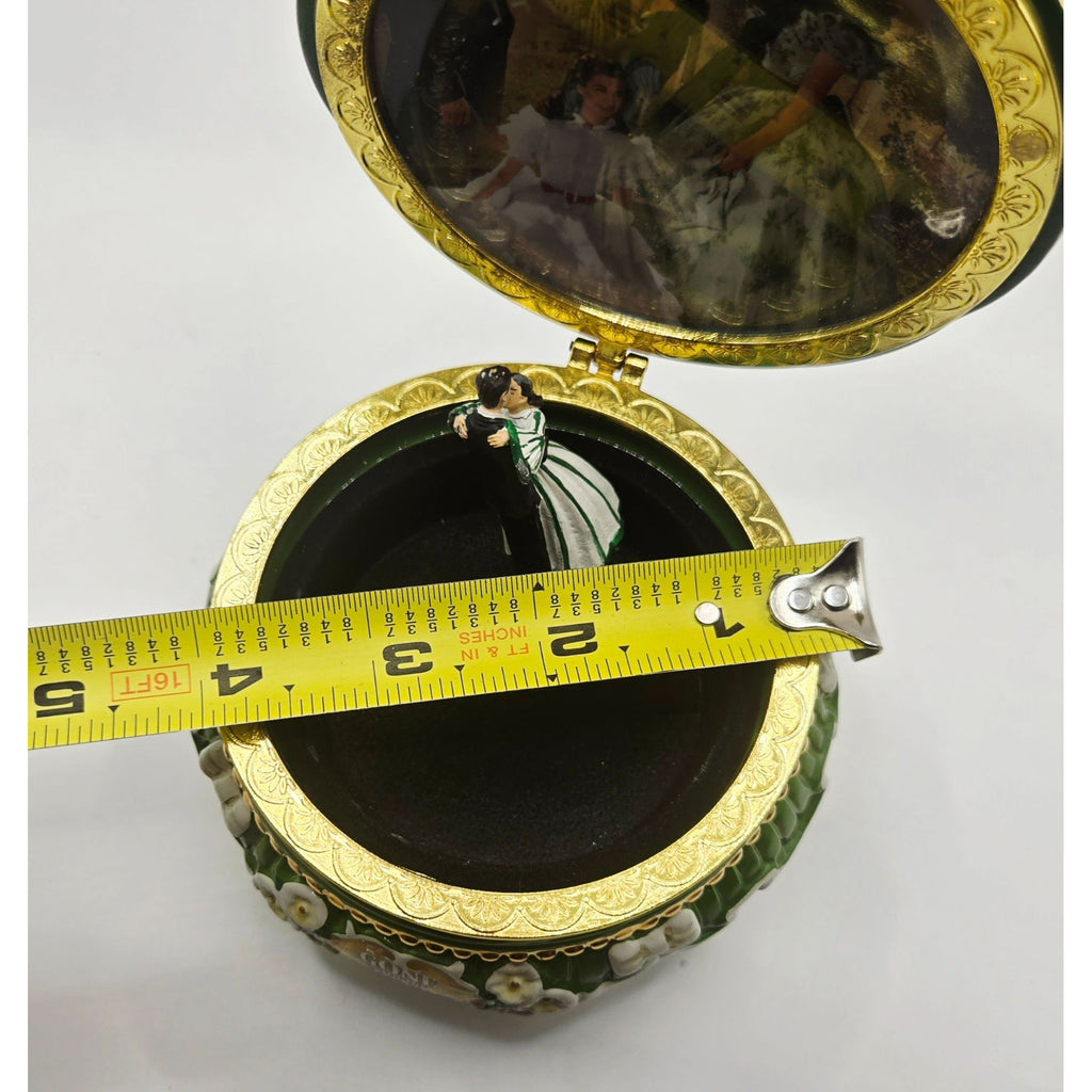Gone With the Wind Music Box 75th Anniversary Heirloom Turner Ent. -"Tara's Theme" numbered