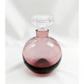 Vintage Amethyst & Clear Waterford Perfume Bottle