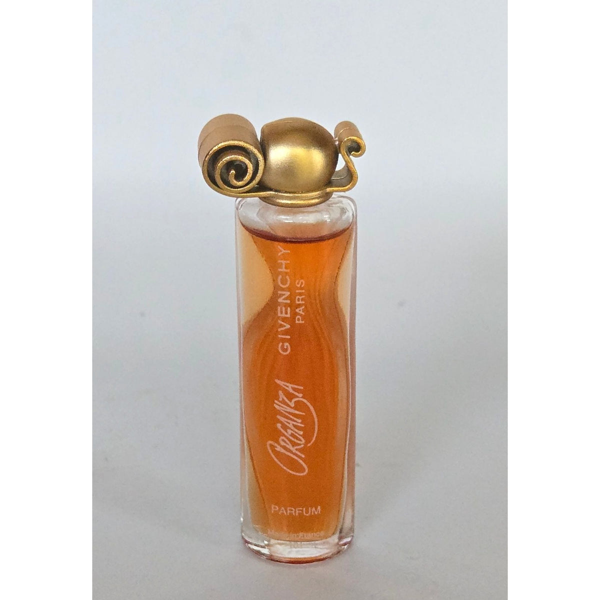 Givenchy Organza Parfum Vintage Miniature Perfume Bottle Gold Cap