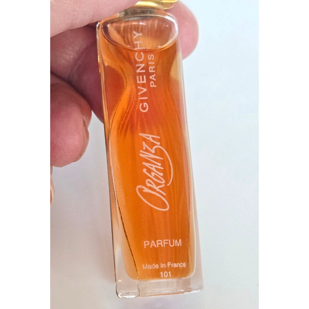 Givenchy Organza Parfum Vintage Miniature Perfume Bottle Gold Cap