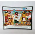 Datus Hopi Mural Design First National Bank Of Arizona Vintage Art Plate