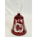Vintage Eggermann Ruby cut to clear Bell